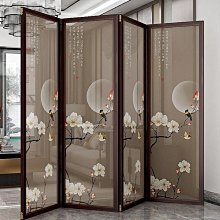 中式屏風 折屏 玄關墻移動折屏 實木屏風 歷史價格詳細信息