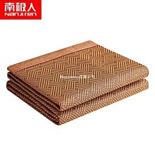 熱銷 夏季冰絲藤席三件式涼蓆可水洗摺疊單人宿舍裸睡夏天空調席子家用  夏季清涼 降溫 舒適 歷史價格詳細信息
