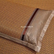 熱銷 夏季冰絲藤席三件式涼蓆可水洗摺疊單人宿舍裸睡夏天空調席子家用  夏季清涼 降溫 舒適 歷史價格詳細信息