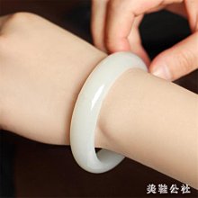 天然羊脂白玉手鐲女款扁條寬版金絲玉鐲正品新疆玉鐲子貴妃鐲手環正品~善緣堂 歷史價格詳細信息