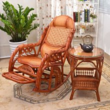 【現貨】躺椅 藤編躺椅折疊午休靠椅藤椅家用午睡涼椅陽臺休閑懶人夏季椅子老人 歷史價格詳細信息