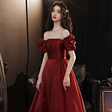 敬酒服新娘小個子禮服裙結婚平時可穿回門酒紅色連衣裙春夏季~乾乾好物~ 歷史價格詳細信息