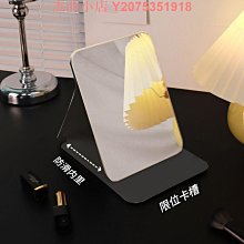 臺式宿舍學生化妝鏡子桌面便攜小圓鏡子少女心雙面鏡梳妝鏡公主鏡 歷史價格詳細信息