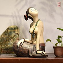 石灣公仔彌勒佛像人物客廳藝術擺設陶瓷擺件大號笑佛玄關隔斷裝飾 歷史價格詳細信息