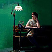 5Cgo【燈藝師】含稅會員有優惠535549181579美式落地燈簡約宜家客廳書房臥室立式置物托盤落地臺燈茶幾小桌子燈 歷史價格詳細信息