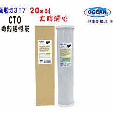 20吋大胖CTO椰殼活性炭濾心   濾水器 水塔過濾器 地下水 免運費 貨號 603112  Seven star淨水網 歷史價格詳細信息