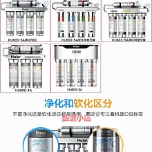 精品海爾凈水器家用直飲壁掛式過濾器RO反滲透廚下凈水機鮮活水1200G 歷史價格詳細信息