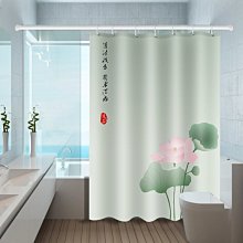 現貨 浴簾衛生間浴簾浴室簾防水日式拉簾子洗澡間加厚垂墜淋浴房隔斷免打孔 歷史價格詳細信息
