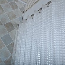 比非勒浴簾防水加厚3D浴簾磨砂半透明浴室簾防水簾送掛鉤~特價#促銷 #現貨 歷史價格詳細信息