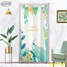 【宅配贈桿】網紅少女風免打孔家用臥室門簾店鋪衛生間空調隔斷簾試衣間遮擋簾【滿599免運】 歷史價格詳細信息