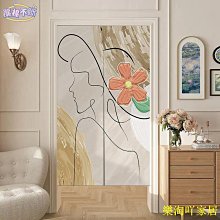 半簾油畫文藝門簾臥室布簾廚房洗手間隔斷簾裝飾簾半簾免打孔穿桿式 客製化【滿599免運】 歷史價格詳細信息