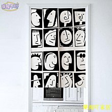 半簾油畫文藝門簾臥室布簾廚房洗手間隔斷簾裝飾簾半簾免打孔穿桿式 客製化【滿599免運】 歷史價格詳細信息