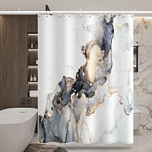 3d數碼印花浴簾法蘭絨面毛氈布滴塑底浴室四件套 滌綸防水浴簾 歷史價格詳細信息