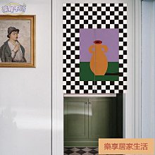 「樂享居家生活」創意土耳其手繪風景藝術門簾布藝裝飾客廳隔斷臥室家用半截免打孔 門簾 簾子 歷史價格詳細信息
