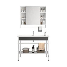 衛生間不銹鋼小推車收納架浴室落地式多層置物架子廚房分層收納櫃-有家精品店 歷史價格詳細信息