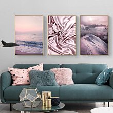 ☺暖暖屋☺傢居藝術館 粉色風景街景建築裝飾畫/沙發背景牆裝飾畫/掛畫/有框畫/多款樣式/多種尺寸 歷史價格詳細信息