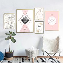 ☺暖暖屋☺傢居藝術館 粉色風景街景建築裝飾畫/沙發背景牆裝飾畫/掛畫/有框畫/多款樣式/多種尺寸 歷史價格詳細信息