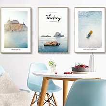 ☺暖暖屋☺傢居藝術館 粉色風景街景建築裝飾畫/沙發背景牆裝飾畫/掛畫/有框畫/多款樣式/多種尺寸 歷史價格詳細信息