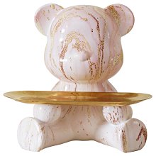 輕奢暴力熊 紅酒架擺件 創意客廳玄關博古架 酒櫃裝飾品 電鍍陶瓷擺設 歷史價格詳細信息