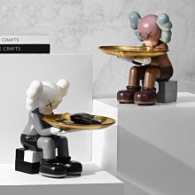 【熱賣精選】現貨 網紅客廳電視柜玄關鑰匙收納創意暴力熊雙托盤大型落地裝飾品擺件 歷史價格詳細信息