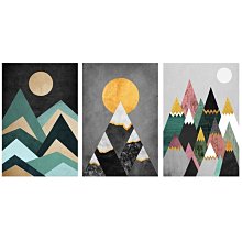 可開發票 現代簡約樓梯間裝飾畫北歐風建築藝術壁畫複式樓樓道過道牆面掛畫(三幅一組)可貨到付款超夯 下殺 爆品 歷史價格詳細信息