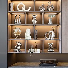 酒櫃裝飾品擺件輕奢家居客廳玄關電視櫃鹿工藝品喬遷新居禮品 歷史價格詳細信息