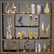 輕奢樹脂裝飾簡約人物雕塑蒙面女神黑白瑪瑙抽象雕塑擺件 歷史價格詳細信息