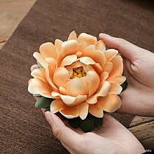陶瓷牡丹花造型線香底座 香插工藝品 家居禪意擺件花朵形狀線香香薰爐    全臺最大的網路購物市集 歷史價格詳細信息