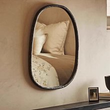 5Cgo【宅神】異形化妝鏡歐式浴室鏡美式玄關鏡裝飾鏡英倫風衛浴鏡梳妝鏡子設計師酒店飯店t574195473771含稅發票 歷史價格詳細信息