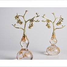 中式招財樹脂擺件創意玄關收納喬遷禮物結婚裝飾桌面擺件 歷史價格詳細信息