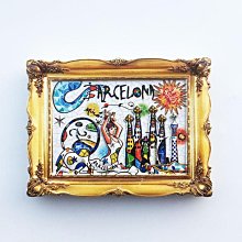 西班牙巴塞羅那地標建筑旅游紀念裝飾藝術品磁性冰箱貼收藏伴手禮 歷史價格詳細信息