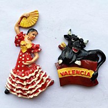 西班牙國粹斗牛和弗拉明戈舞旅游紀念冰箱貼 特色西班牙旅游禮物 價格比較,價格查詢,歷史價格詳細信息
