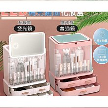 化妝箱 化妝品收納箱 收納盒 置物架 梳妝台 熊大 BROWN 三擋調光 AAA 歷史價格詳細信息