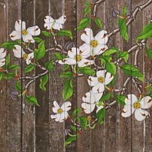 【ZEN CASA】工筆花鳥畫*小葵花鸚鵡*鄉村民宿風格裝飾掛畫 歷史價格詳細信息