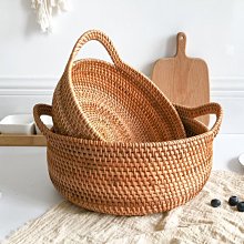 竹籃 收納筐 收納籃ins手工藤編首飾展示桌面文具收納籃小托盤拍攝道具小毛巾托民宿正品 促銷 歷史價格詳細信息