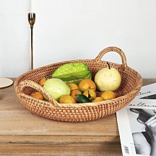 竹籃 收納筐 收納籃ins手工藤編首飾展示桌面文具收納籃小托盤拍攝道具小毛巾托民宿正品 促銷 歷史價格詳細信息