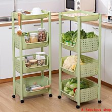 廚房菜籃子置物架多層落地可移動放水果蔬菜收納家用多功能小推車【沃匠家居工具】 歷史價格詳細信息