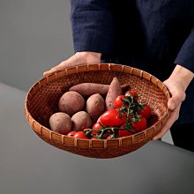 竹編復古收納盒 茶道收納盒 中式精編竹籃 木茶籠旅行功夫茶具家用 便攜 日系 歷史價格詳細信息