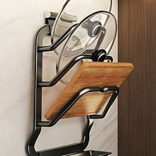 置物架 收納 整理 鍋蓋架坐式菜板架砧板架塑料廚房臺面置物收納架鍋放菜板的架大號 歷史價格詳細信息