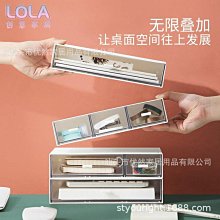 抽屜式化妝品塑膠收納盒 告別凌亂梳妝台 輕鬆分類節省空間 底部可瀝水 歷史價格詳細信息