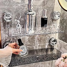 免打孔衛生間浴室洗漱臺置物架洗手間三角架廁所壁掛廚房收納架子 歷史價格詳細信息