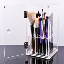 【機車沙灘戶外專賣】壓克力美妝刷具筒 收納盒 壓克力收納盒 透明 刷具 防塵收納彩妝收納 刷具筒刷具收納 價格比較,價格查詢,歷史價格詳細信息