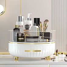 【機車沙灘戶外專賣】旋轉化妝架 收納盒 梳妝台收納架 品口紅收納 桌面整理置物架 網紅收納架 歷史價格詳細信息