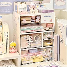 【機車沙灘戶外專賣】桌面置物架帶抽屜置物架多格文具收納盒辦公桌收納神器筆筒桌上收納架收納盒雜物收納 歷史價格詳細信息