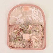 ~~凡爾賽生活精品~~全新日本進口紫色邊粉紅色玫瑰花造型純棉抹布.小方巾~日本製 歷史價格詳細信息