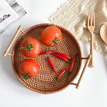 竹籃 收納筐 收納籃ins手工藤編首飾展示桌面文具收納籃小托盤拍攝道具小毛巾托民宿正品 促銷 歷史價格詳細信息