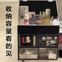 置物架 收納 整理 鏡柜桌面收納盒梳妝臺收納架子化妝品護膚品整理化妝口紅置物架 歷史價格詳細信息