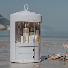 化妝品收納盒 抽屜式 彩妝收納 化妝盒 保養品收納架 化妝櫃 收納箱 2入組 歷史價格詳細信息