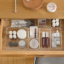 家居收纳 現貨納川口紅支架 透明塑料口紅化妝品收納盒 帶蓋防塵15格口紅收納架 歷史價格詳細信息