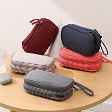數碼配件收納包長方形手機充電器線插頭電源USB隨身碟迷你防水保護套U 歷史價格詳細信息